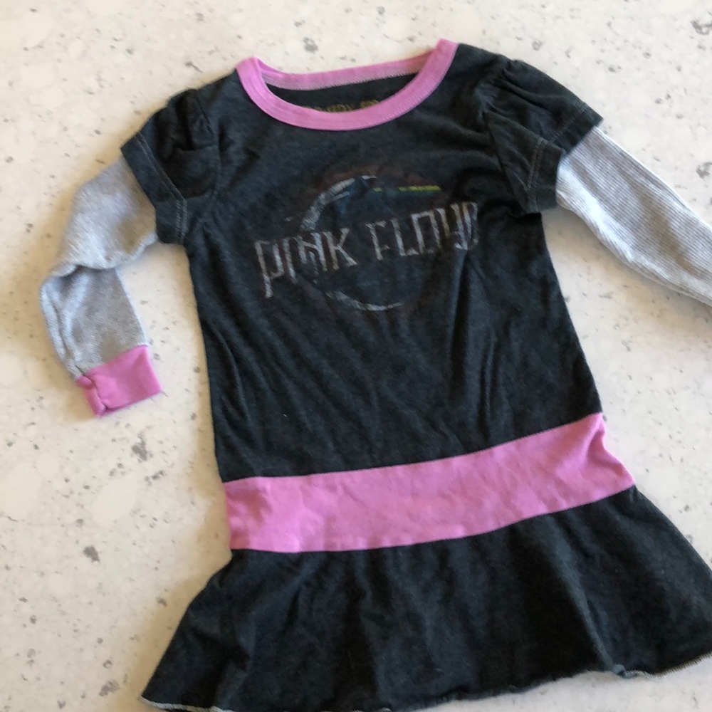 Rowdy Sprout Pink Floyd toddler girl dress
